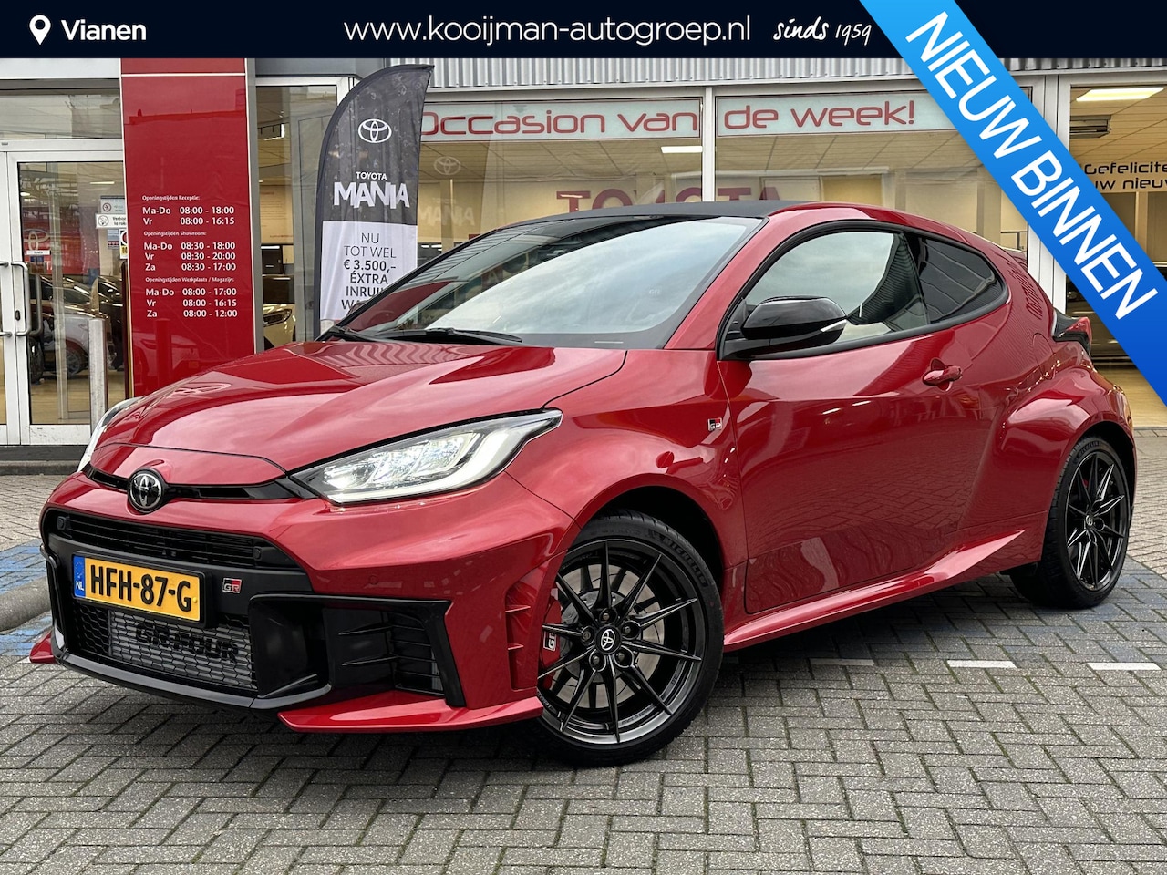 Toyota Yaris - 1.6 Turbo GR Premium Automaat, Uniek in Nederland! NL Auto, 1e eigenaar, Incl Glascoating - AutoWereld.nl