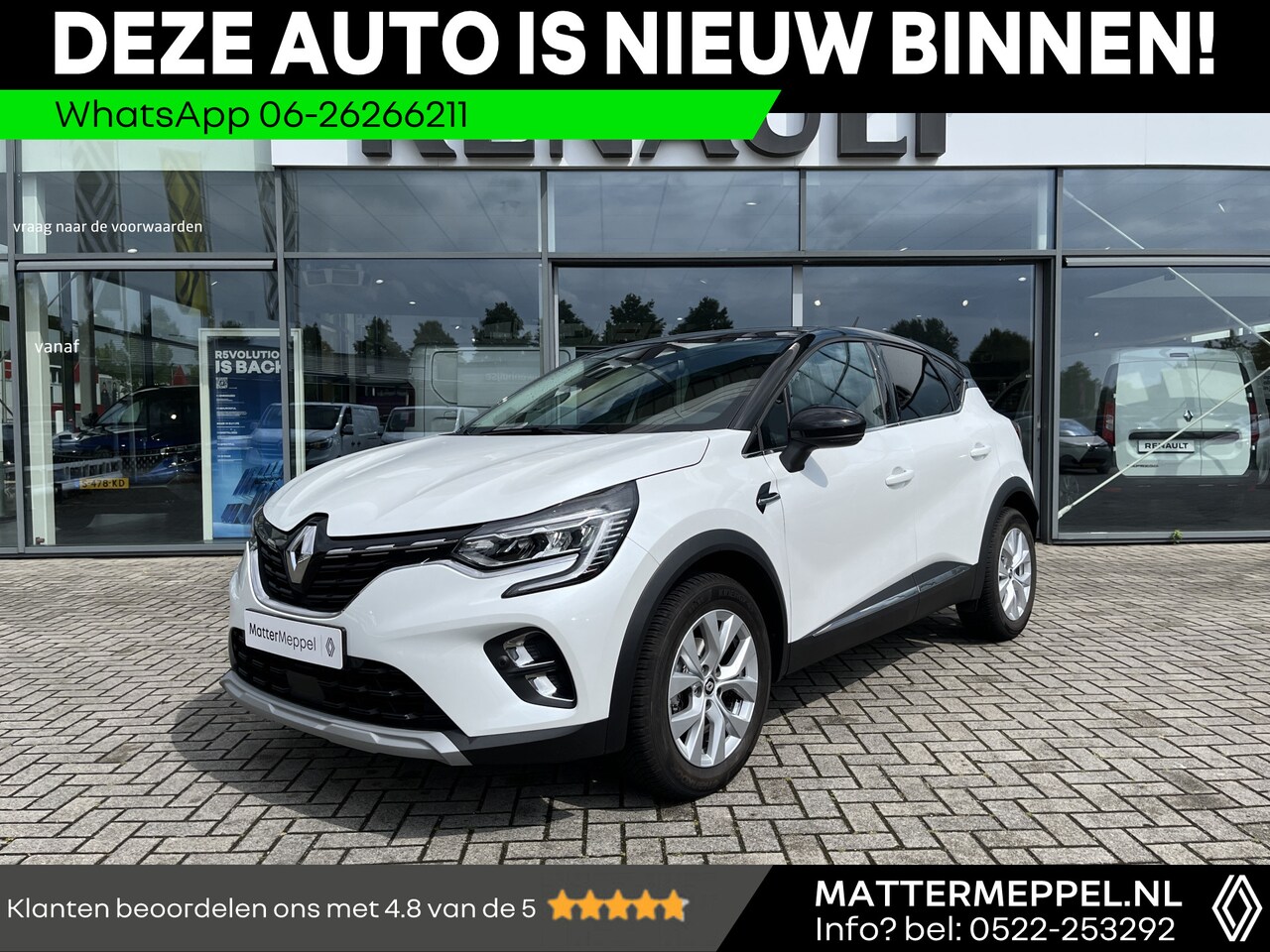 Renault Captur - 1.0 TCe 90 Intens | NL Auto | All Seasons | Camera + Parkeersensoren | Navigatie | Climate - AutoWereld.nl