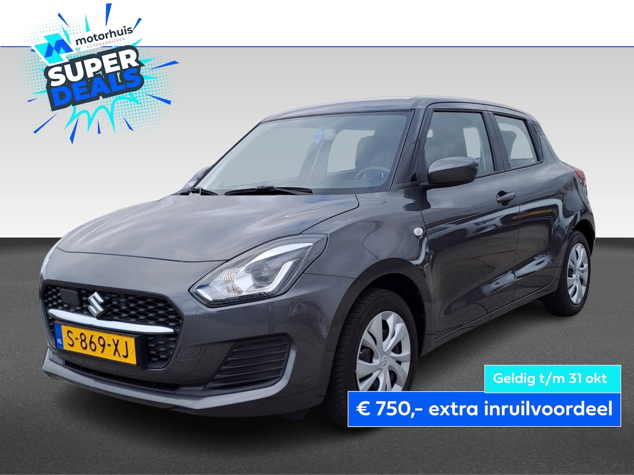Suzuki Swift - 1.2 DualJet 83pk Smart Hybrid S&S Comfort - AutoWereld.nl
