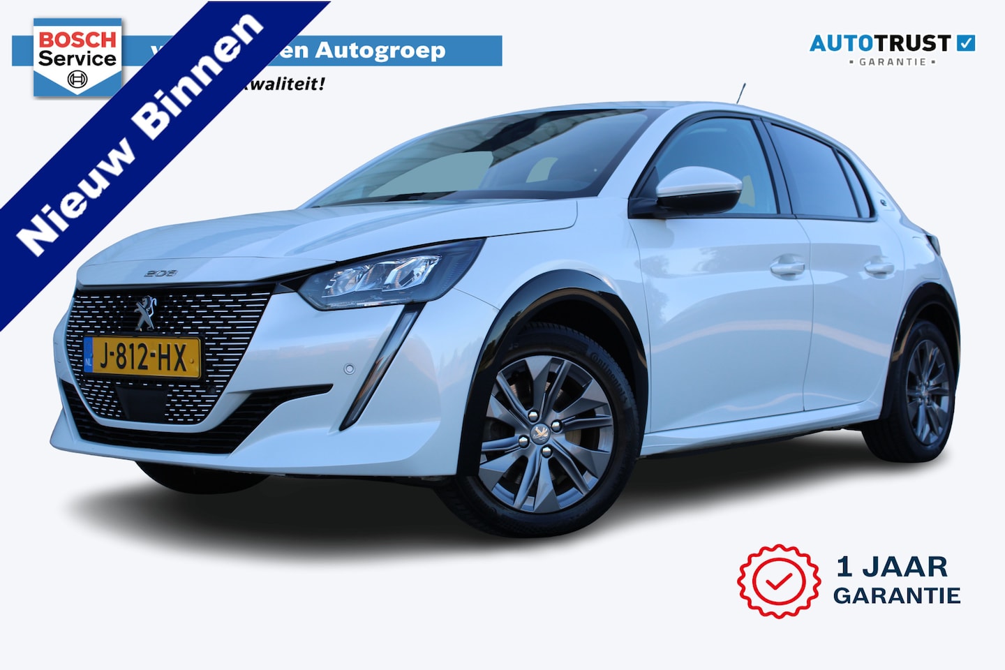 Peugeot e-208 - EV Allure 50 kWh | Incl. 12 maanden garantie | Cruise control | Climate control | Lane ass - AutoWereld.nl