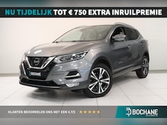 Nissan Qashqai - 1.2 Tekna 17" | 360 Camera | Panoramadak | Trekhaak | Bluetooth | Climate control |