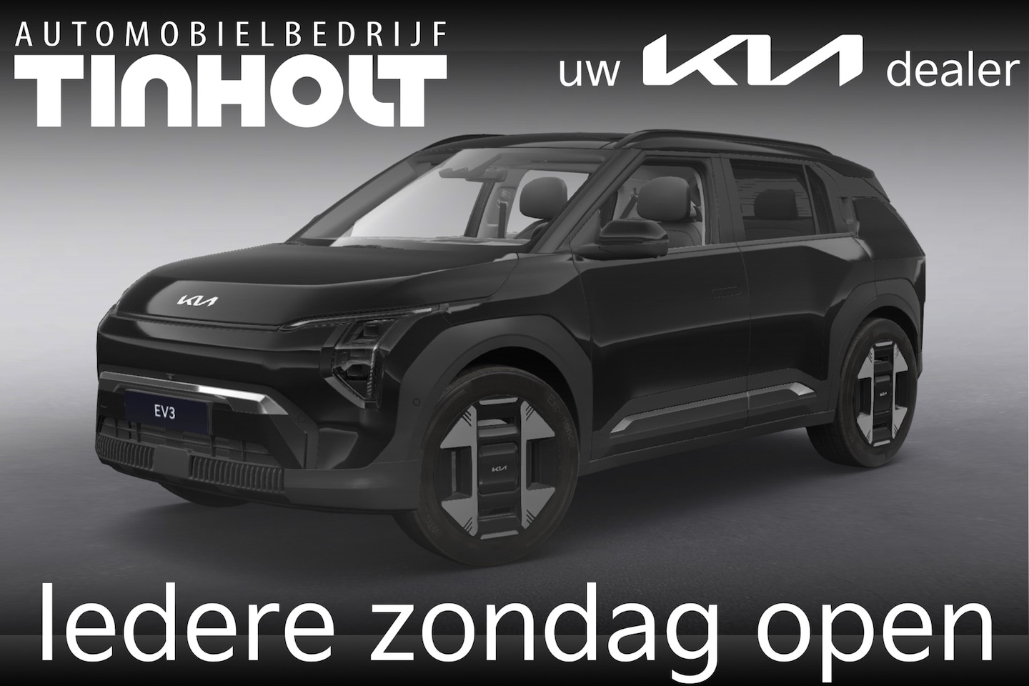 Kia EV3 - Plus Advanced 81.4 kWh - Dit jaar nog wegrijden! - AURORA BLACK - AutoWereld.nl
