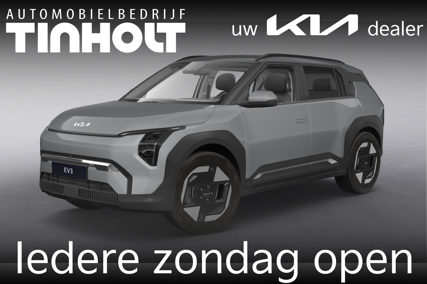 Kia EV3 - Plus 81.4 kWh - Dit jaar nog wegrijden! - SHALE GREY - AutoWereld.nl
