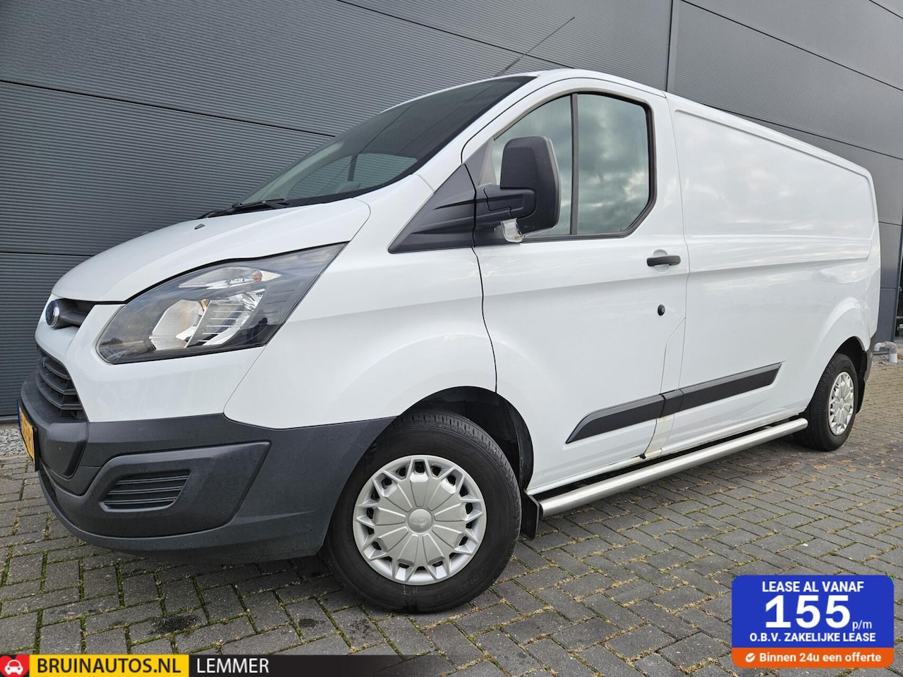 Ford Transit Custom - 2.0 TDCI L2H1 Airco sidebars Trekhaak eu6 - AutoWereld.nl