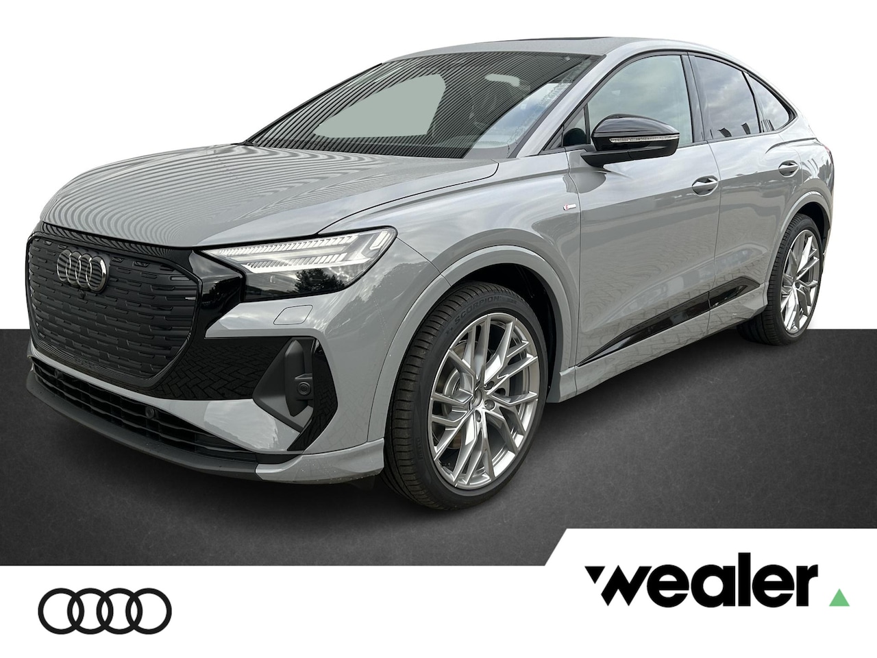 Audi Q4 Sportback e-tron - S edition Competition e-tron 45 82 kWh 210 kW / 28 Elektrische Stoelen | Comfortsleutel | - AutoWereld.nl