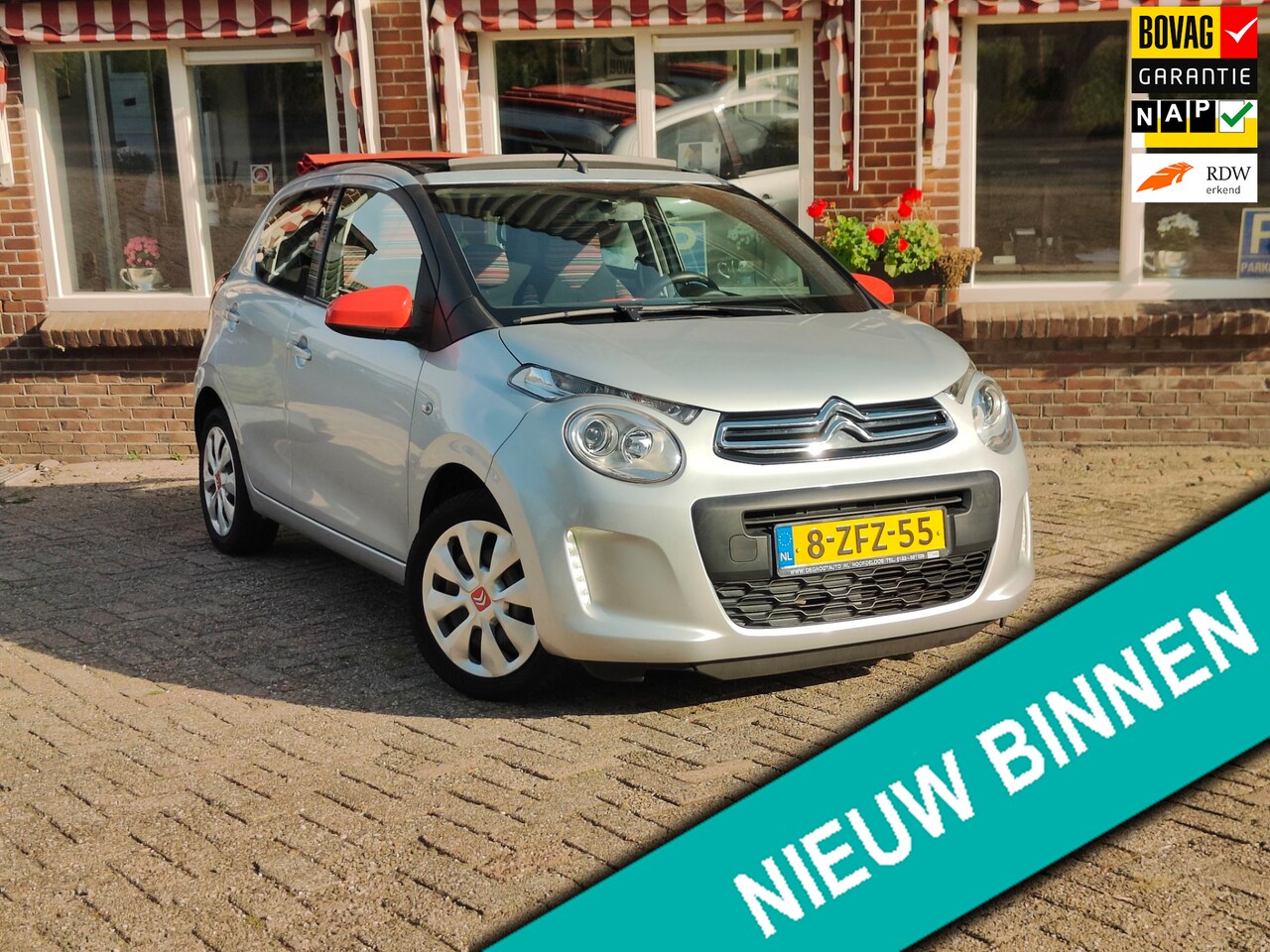 Citroën C1 - 1.2 PureTech Airscape Shine Cabrio Cruise Airco - RIJKLAAR - - AutoWereld.nl