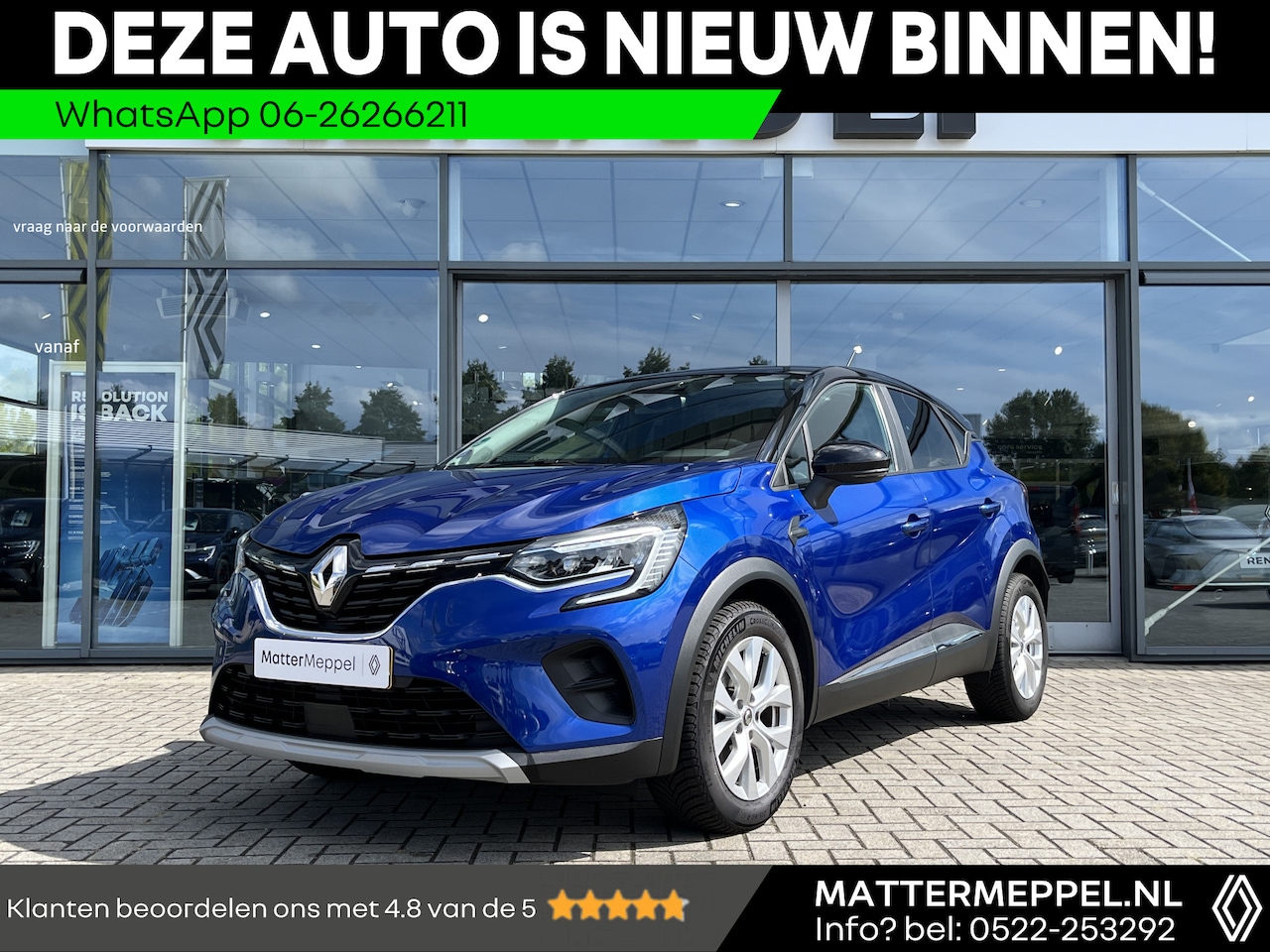 Renault Captur - TCe 100 Zen | Navigatie | Parkeersensoren | Cruise Control | Climate Control | Keyless | L - AutoWereld.nl