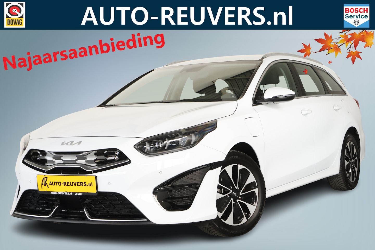 Kia Cee'd Sportswagon - Ceed 1.6 GDI PHEV DynamicLine / LED / Aut / ACC / Navi / CarPlay / Cam - AutoWereld.nl