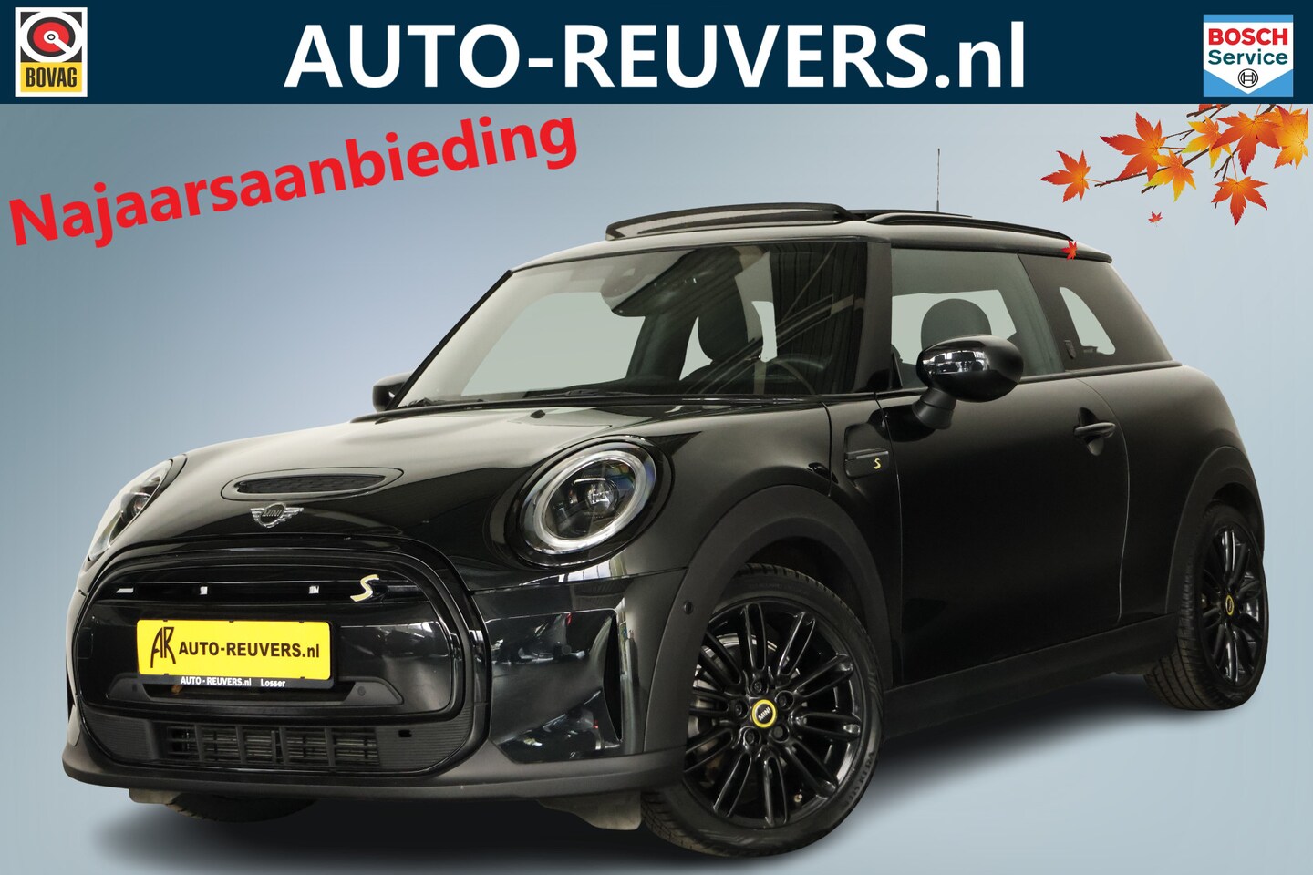 MINI Mini-Electric - Cooper Yours 33 kWh / LED / Opendak / Leder / HarmanKardon / HUD - AutoWereld.nl