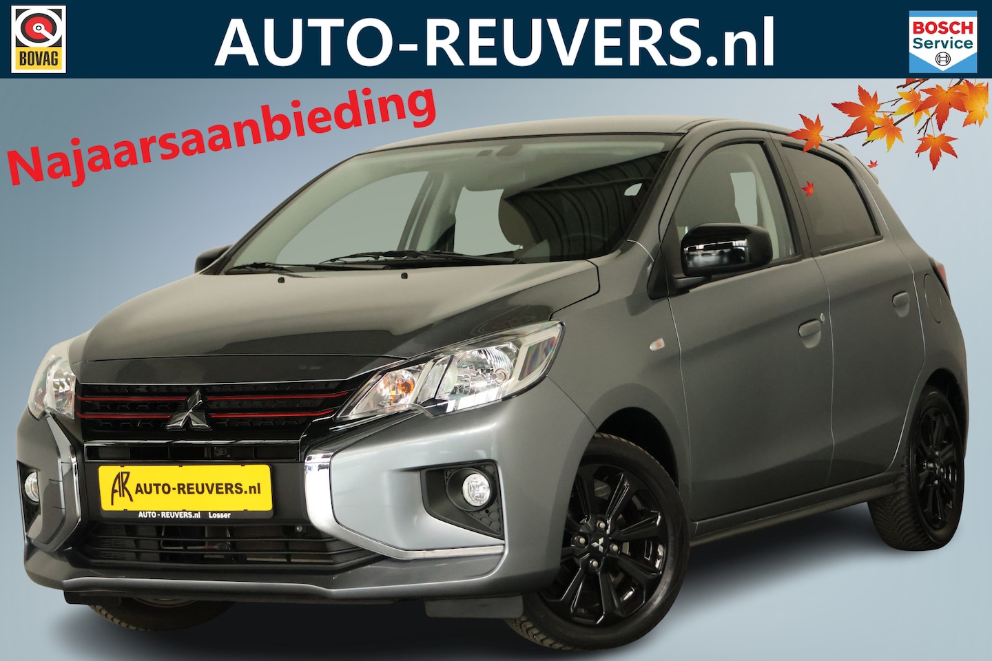 Mitsubishi Space Star - 1.2 Black Edition / Automaat / Navi / Carplay / Cruise / Stoelverwarming - AutoWereld.nl