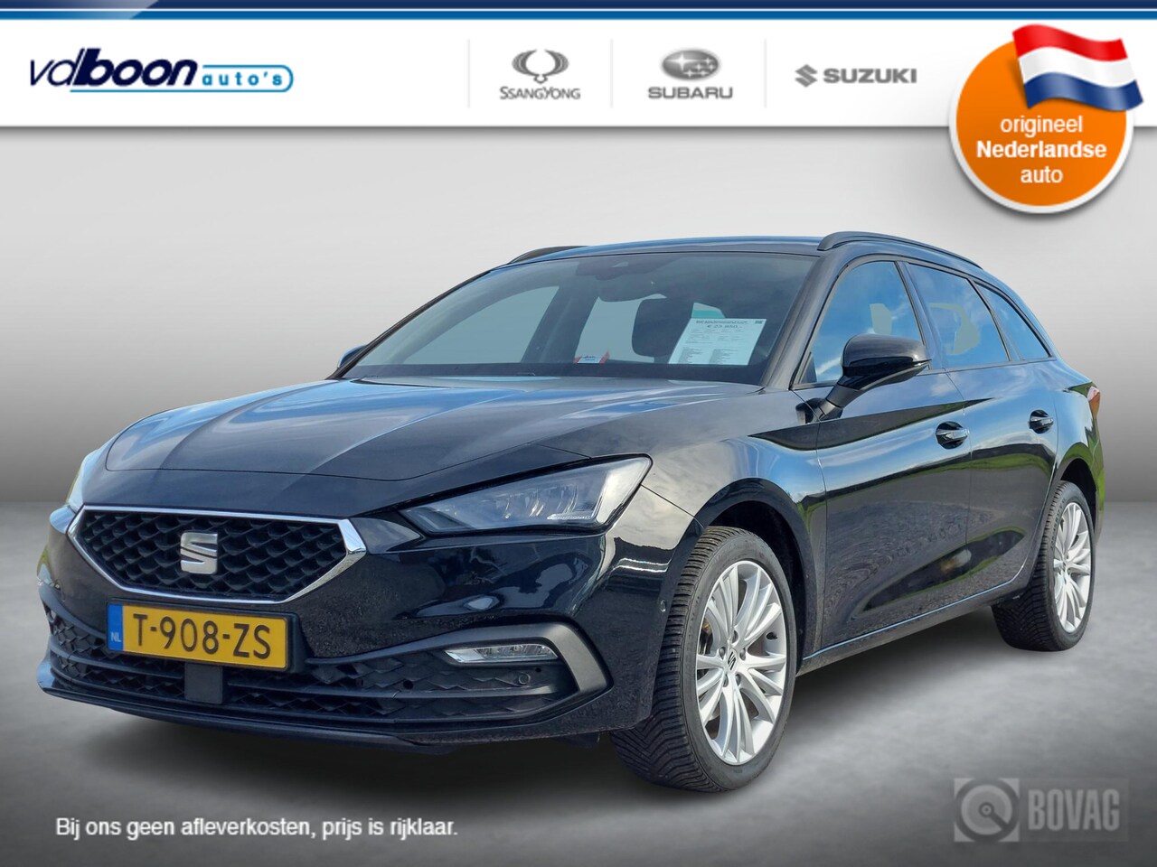 SEAT Leon Sportstourer - 1.0 eTSI Style Business Intense NL-auto | rijklaarprijs !! - AutoWereld.nl