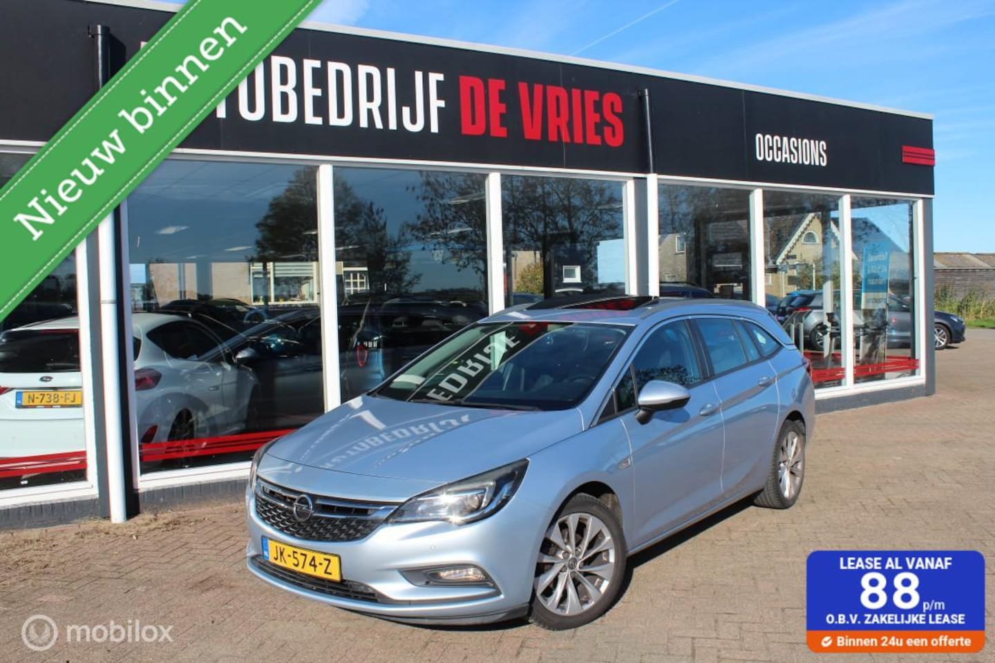 Opel Astra Sports Tourer - 1.0T Opendak/Clima/Trekhaak/17Inch/Nap - AutoWereld.nl