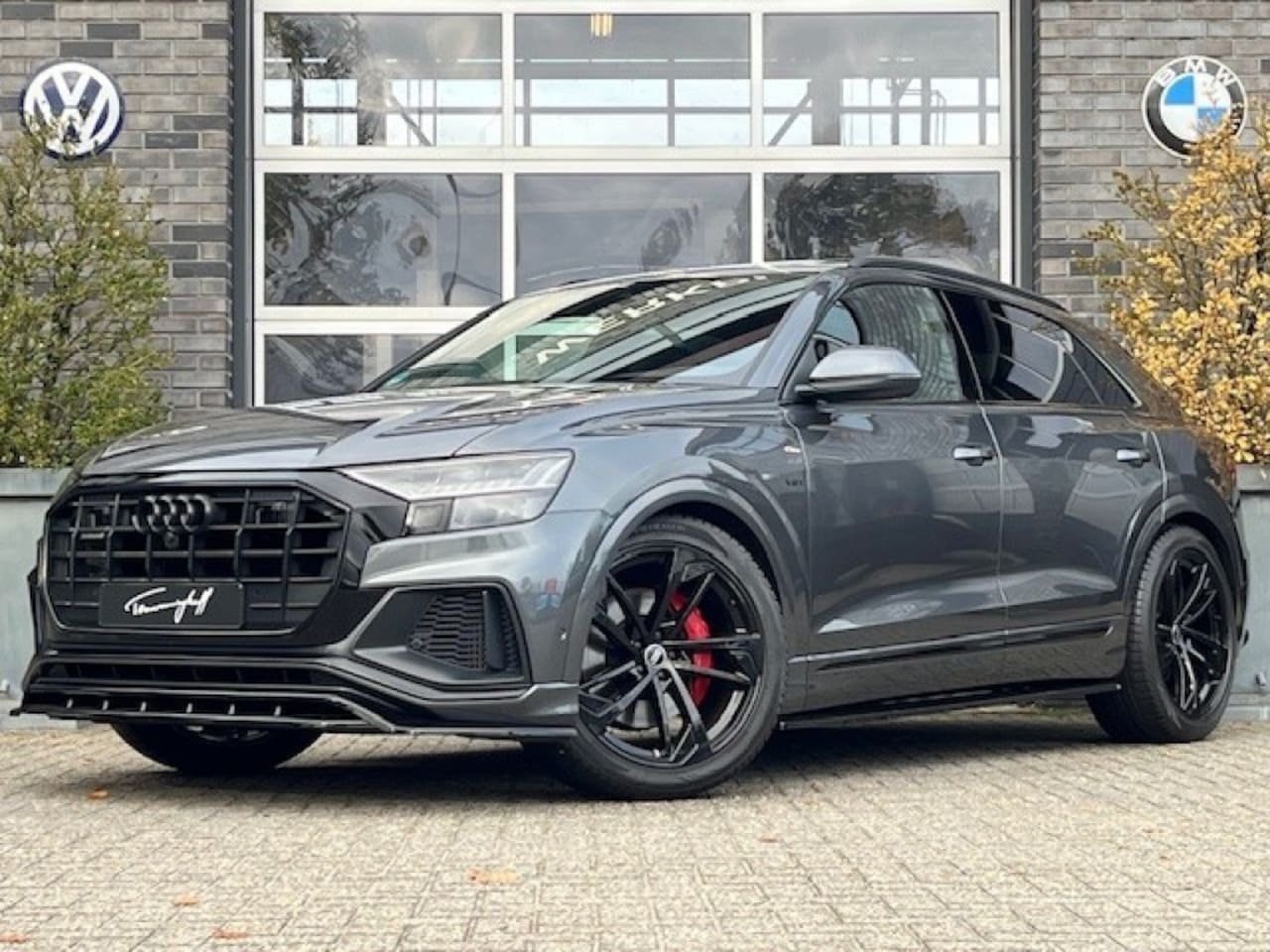 Audi Q8 - 55 TFSI Q S-LINE - MAXTON - PANO - 4-W. BEST. - 22 INCH - AutoWereld.nl