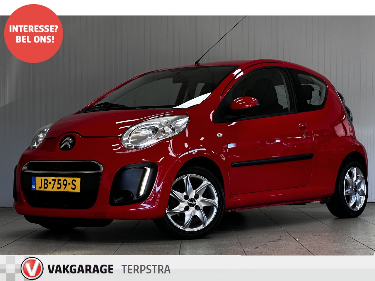 Citroën C1 - 1.0 Attraction /Airco! /Elek. ramen voor /C.V. afstand /Radio-CD AUX /15"LMV /LED Dagrijve - AutoWereld.nl