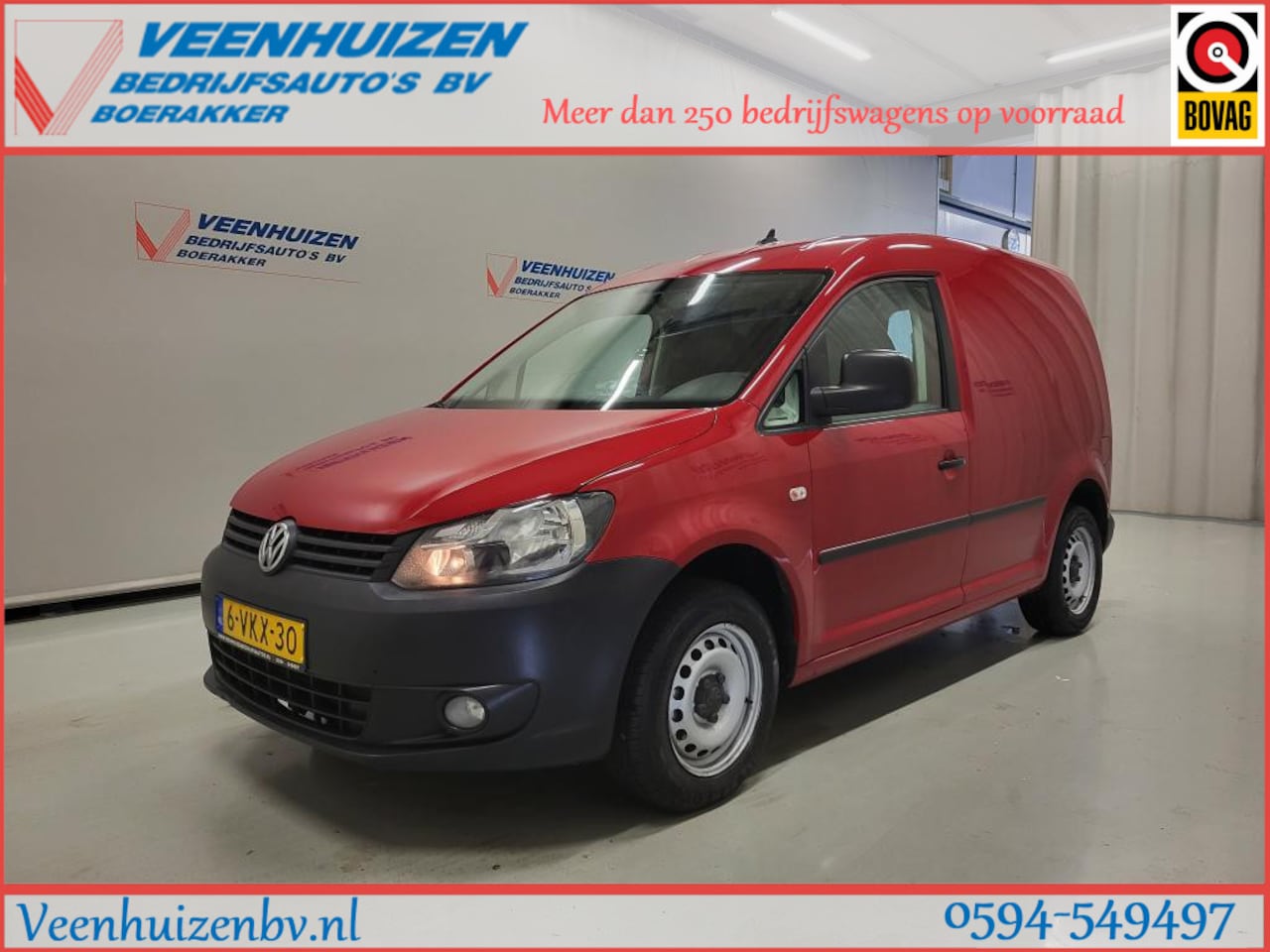 Volkswagen Caddy - 1.6TDI Trekhaak MARGE! Apk tot 7-2-2026! - AutoWereld.nl