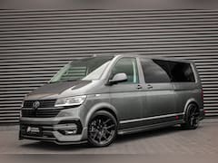 Volkswagen Transporter - 2.0 TDI L2H1 204PK BULLI DC DUBBEL CABINE / LEIGHTONVANS BODYKIT / FULL OPTINS / LEDER / F