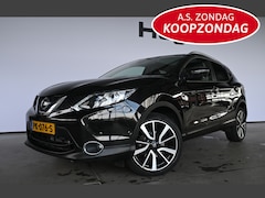 Nissan Qashqai - 1.2 Tekna Automaat Clima Navigatie Panoramadak Rijklaarprijs Inruil Mogelijk