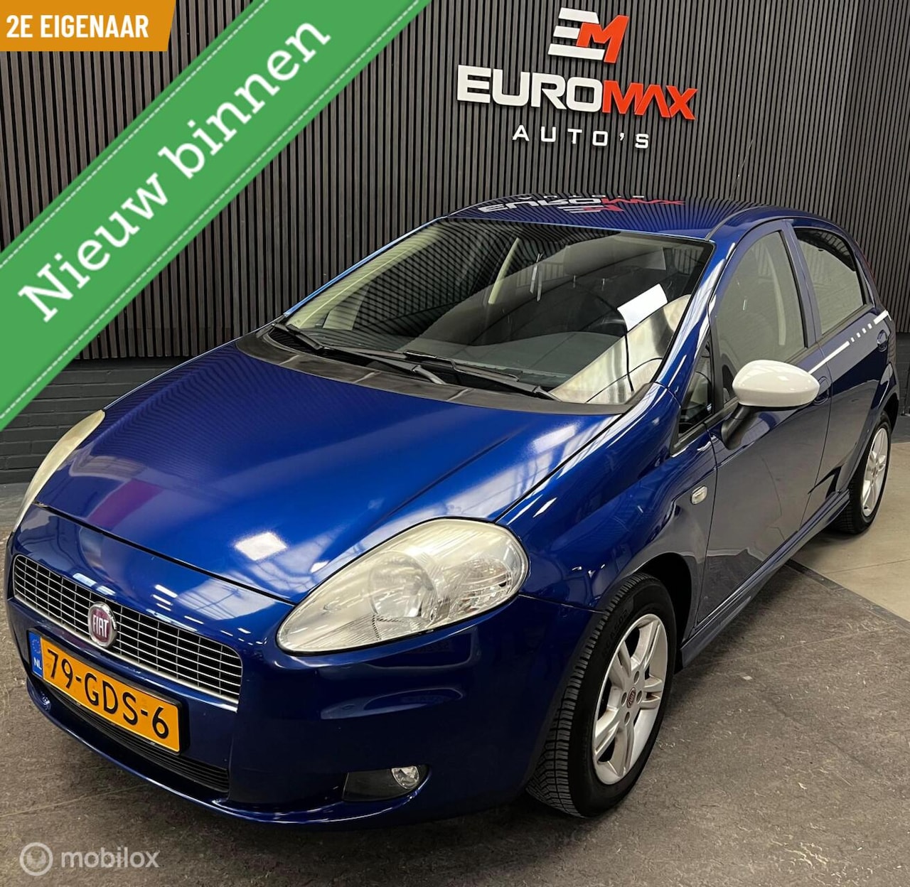 Fiat Grande Punto - 1.4 Active NAP - 2e Eigenaar - Distr Verv. - AutoWereld.nl
