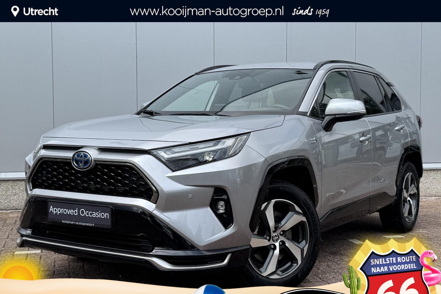 Toyota RAV4 - 2.5 Plug-in Hybrid AWD Style Navigatie, Dodehoekdetectie, Achteruitrijcamera, LMV, LED, Sm - AutoWereld.nl