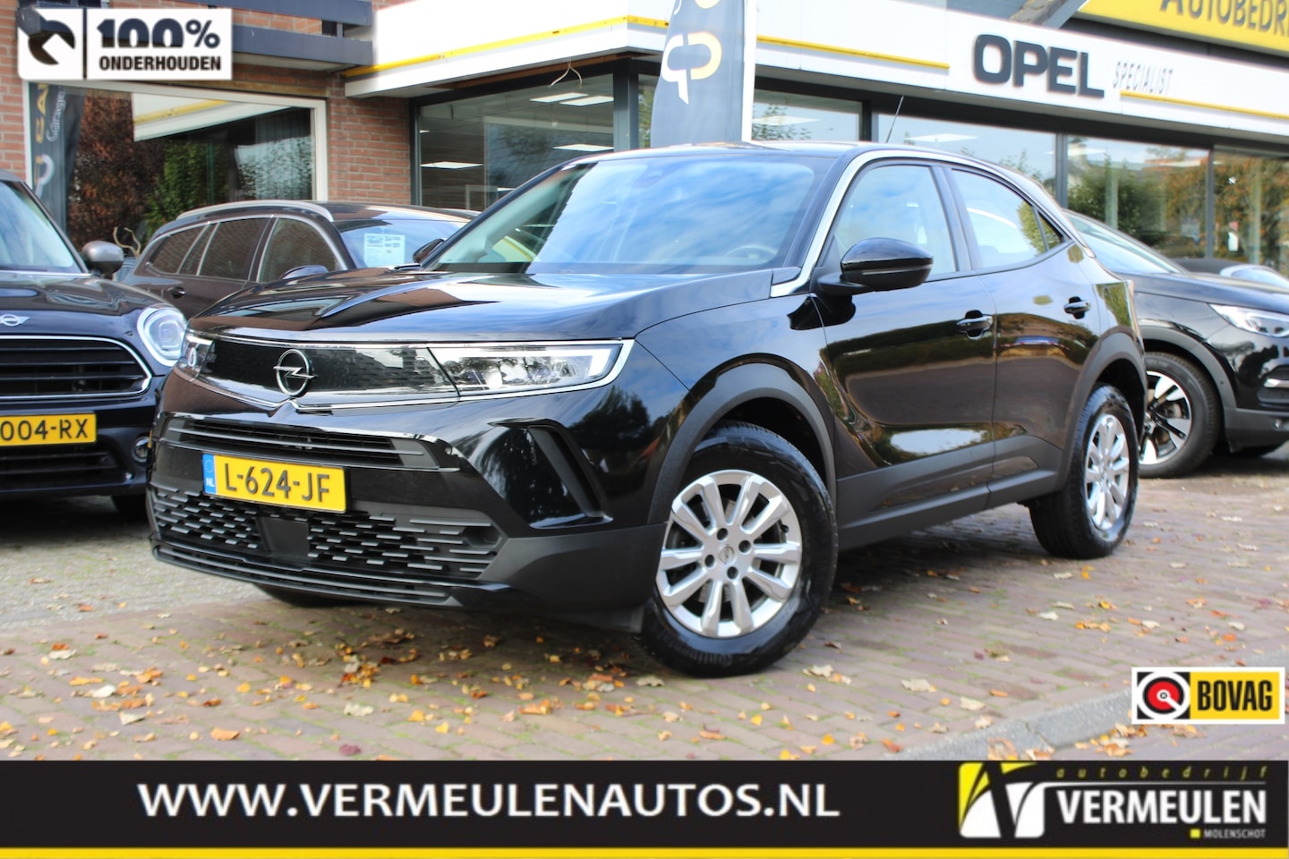 Opel Mokka - 1.2 100PK Edition + 16"/ Navi/ Cruise/ Virtual/ Full-LED/ Camera/ NL auto - AutoWereld.nl