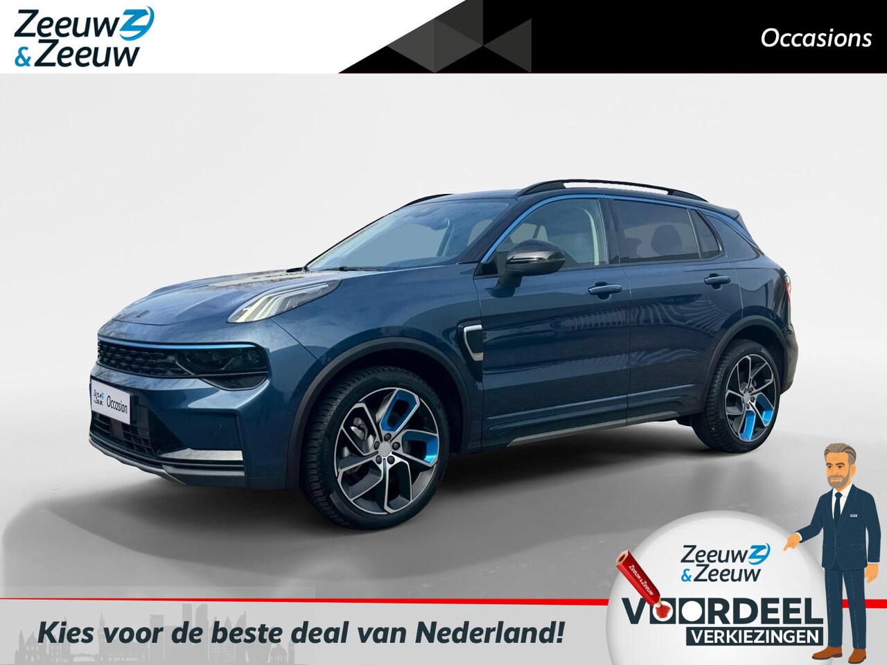 Lynk & Co 01 - 1.5 | *1.800kg Trekgewicht* | Navi | Clima | 360° Camera | Schuiif-/Kanteldak | Memory Sea - AutoWereld.nl