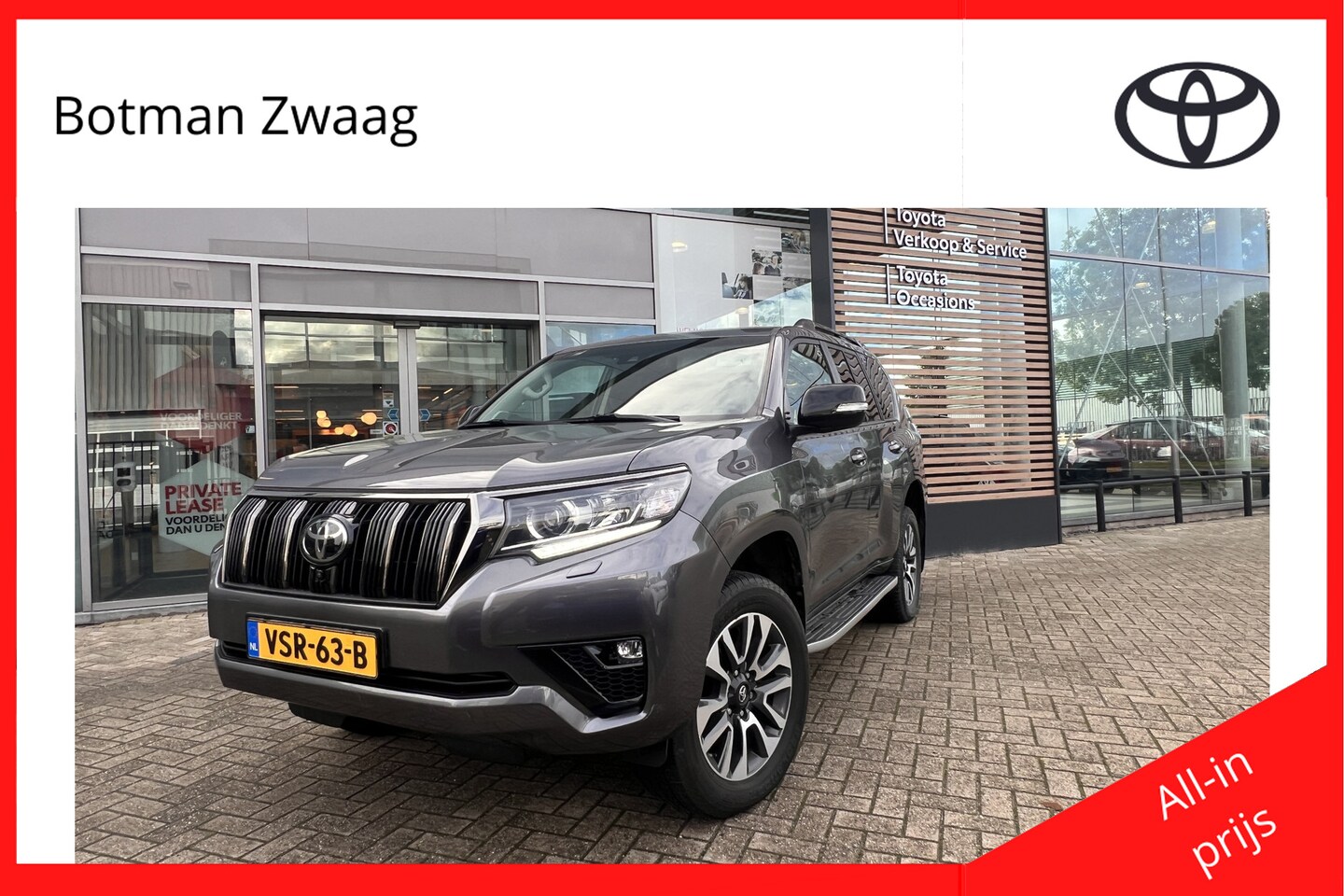 Toyota Land Cruiser - 2.8 D-4D-F 70th Anniversary Automaat SRWV | Trekhaak | Zwart leren bekleding | Crawl contr - AutoWereld.nl