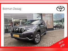 Toyota Land Cruiser - 2.8 D-4D-F 70th Anniversary Automaat SRWV | Trekhaak | Zwart leren bekleding | Crawl contr