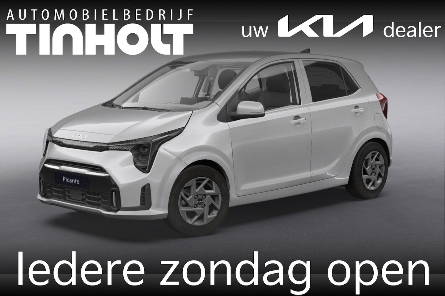 Kia Picanto - 1.0 GDi DynamicPlusLine - Direct uit voorraad leverbaar - SPARKLING SILVER - AutoWereld.nl