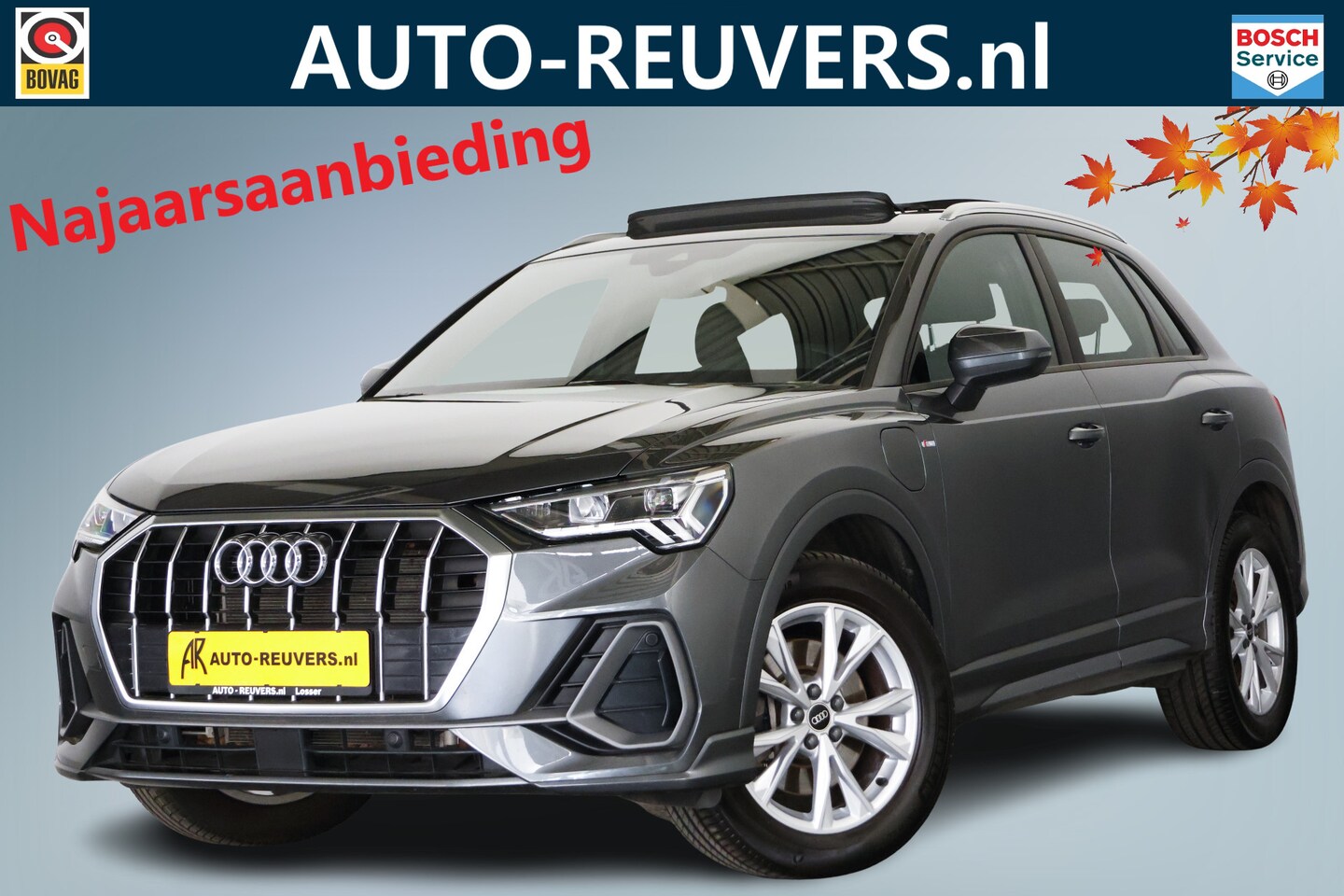 Audi Q3 - 45 TFSI e S-Line Panorama / Opendak / Cruise / Carplay / LED - AutoWereld.nl