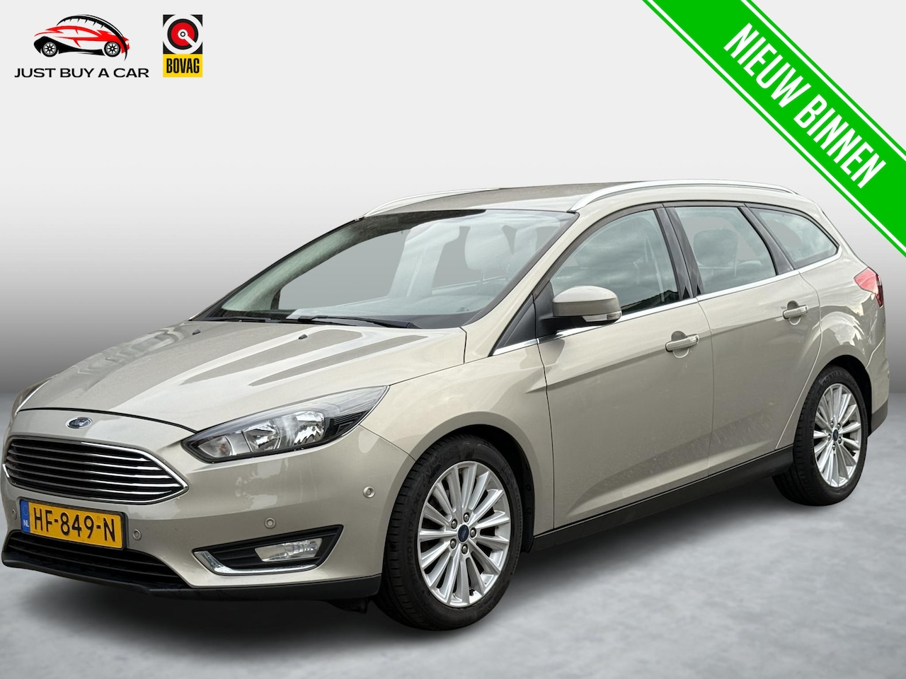 Ford Focus Wagon - 1.0 Titanium Edition / Nieuwe distributieriem / Nieuwe APK / Cruise control /  Zicht-pakke - AutoWereld.nl
