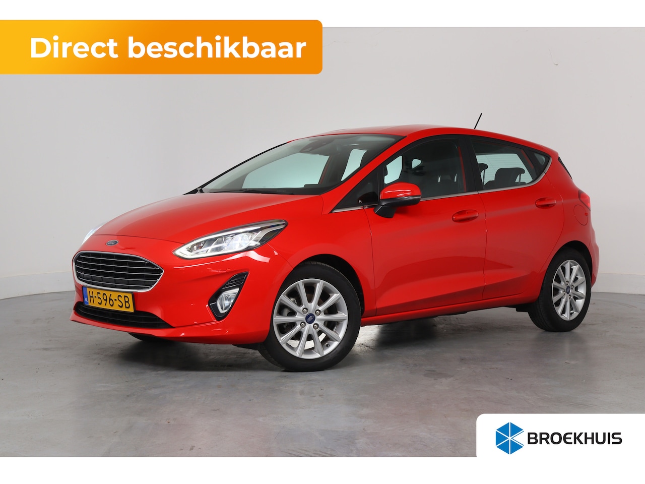 Ford Fiesta - 1.0 EcoBoost Titanium Navigatie | Climate control | Led Koplampen | Dealer onderhouden | - AutoWereld.nl