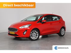 Ford Fiesta - 1.0 EcoBoost Titanium Navigatie | Climate control | Led Koplampen | Dealer onderhouden |
