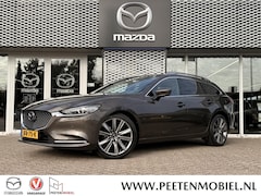 Mazda 6 Sportbreak - 2.5 SkyActiv-G 194 Luxury | LEER | 360 GRADEN CAMERA | BOSE |