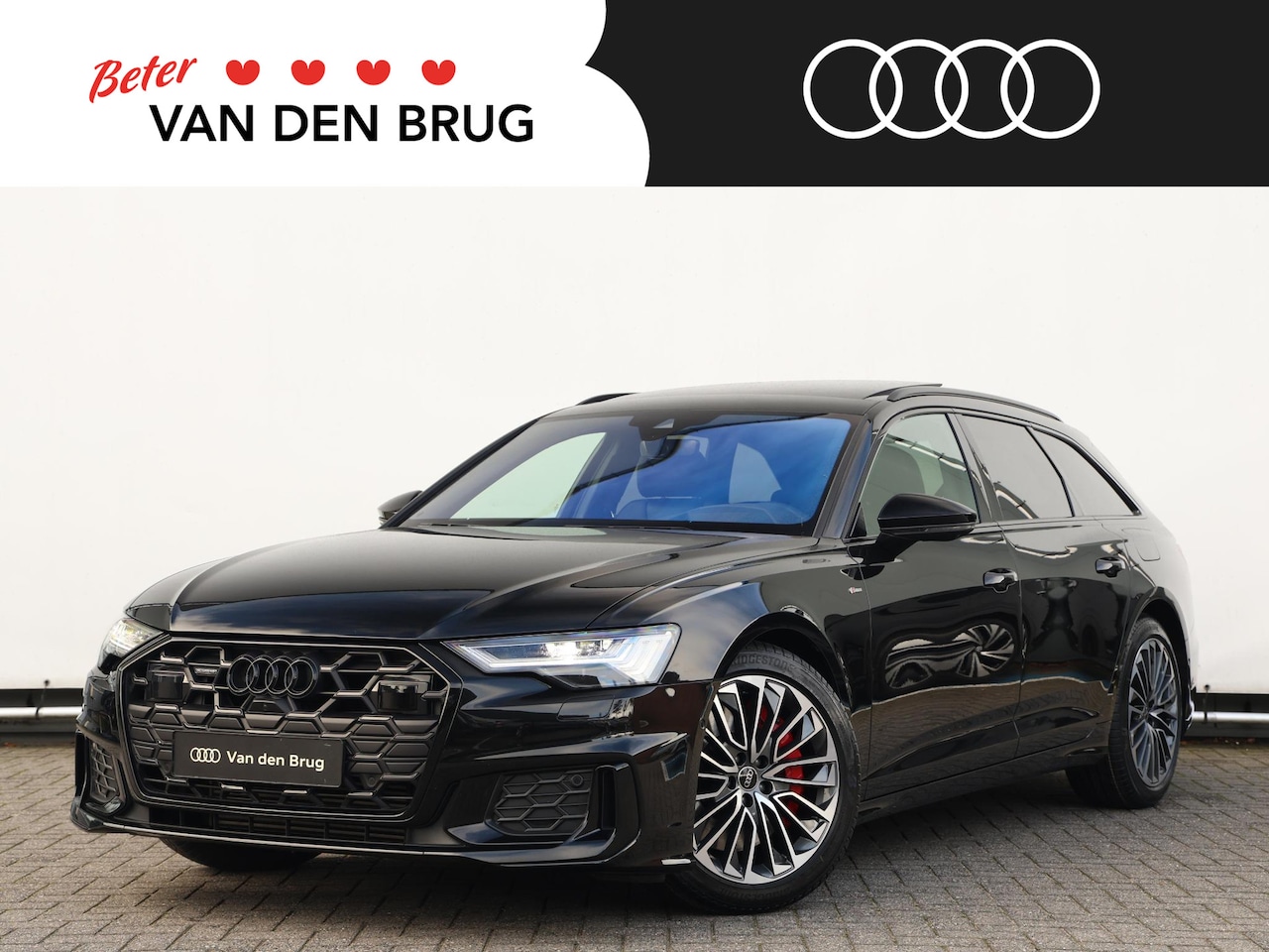 Audi A6 Avant - 55 TFSI e quattro S edition Competition 367pk | Pano | HUD | Servo | Keyless | Trekhaak | - AutoWereld.nl