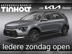 Kia Niro - 1.6 GDi Hybrid DynamicLine - Direct uit voorraad leverbaar - STEEL GREY