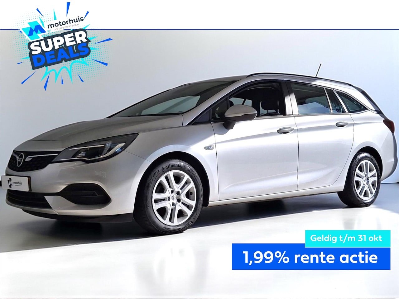 Opel Astra Sports Tourer - 1.4 Turbo 145pk Edition AUTOMAAT NAVI PDC - AutoWereld.nl