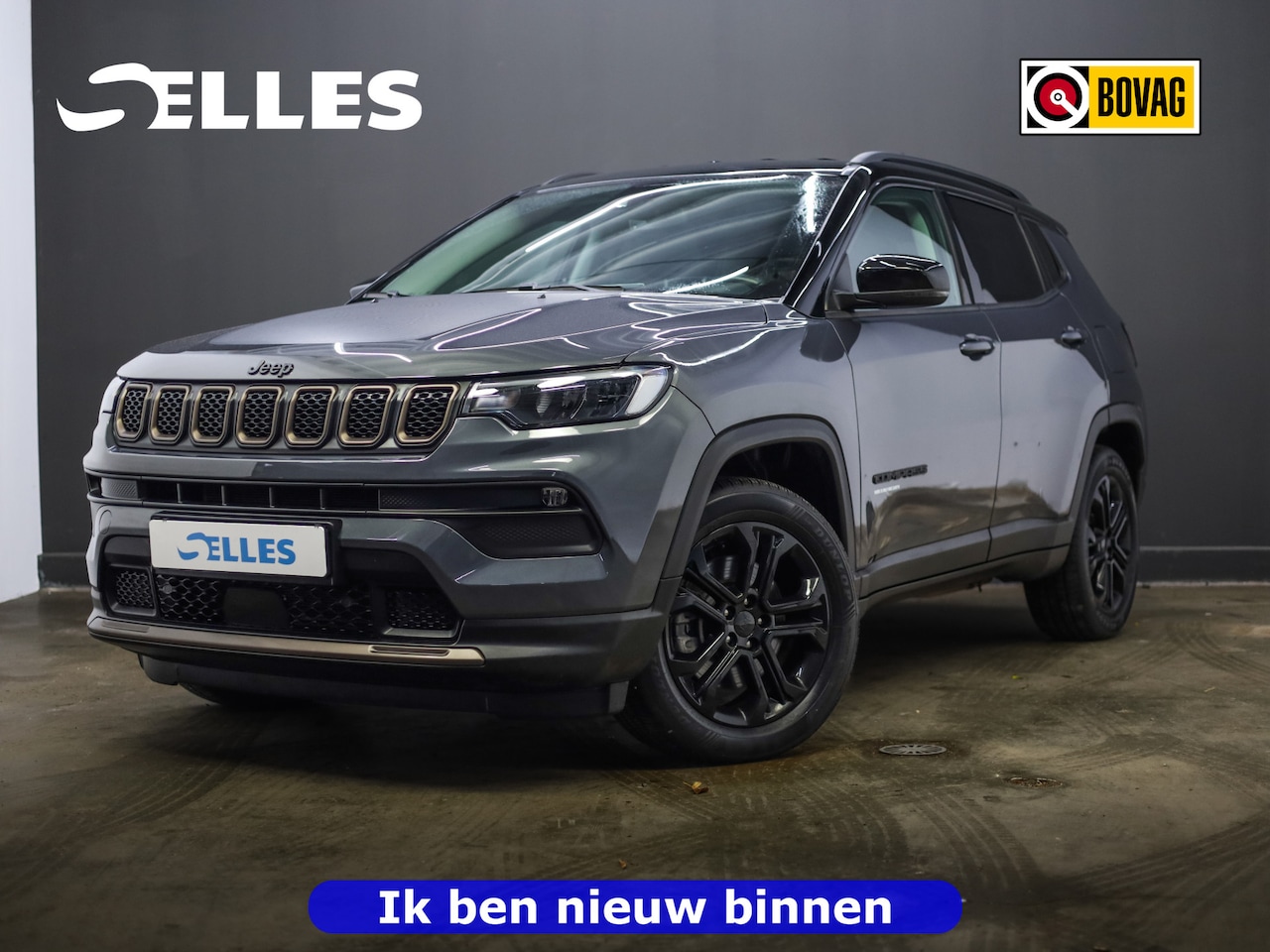 Jeep Compass - 4xe 240 Plug-in Hybrid Electric Upland Stoel-/stuur verwarming | Applecarplay | AWD - AutoWereld.nl