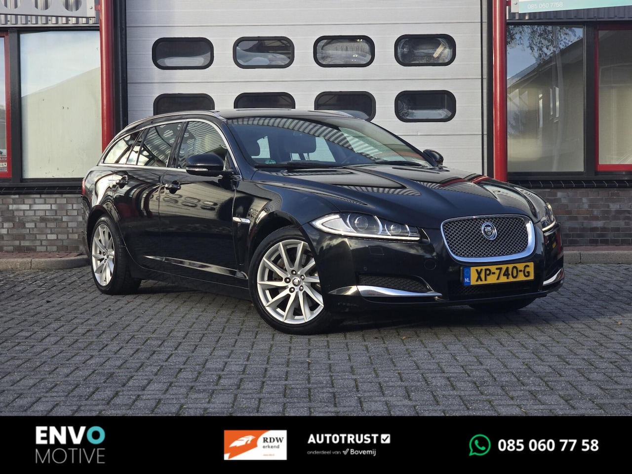 Jaguar XF Sportbrake - 2.2D S Leer/Navi/Xenon/PDC/Clima/2x LMV - AutoWereld.nl