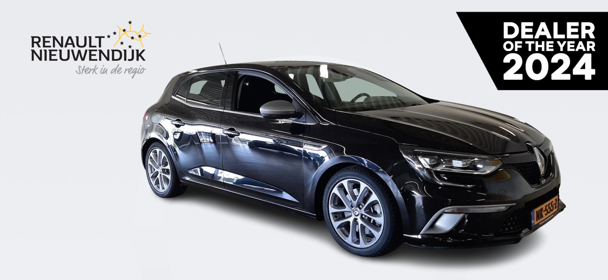 Renault Mégane - 1.6 TCe GT EXTRA SET BANDEN OP LMV / HEAD UP DISPLAY / 4CONTROLE / NAVIGATIE / PARKEERSENS - AutoWereld.nl
