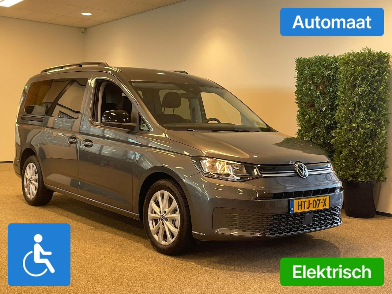 Volkswagen Caddy Maxi - L2 Rolstoelauto Automaat 5+1 HYBRIDE - AutoWereld.nl