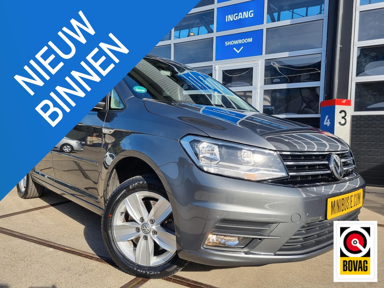 Volkswagen Caddy - 1.4 TSI Comfortline NAVI / AIRCO ECC / CRUISE / LM VELGEN / PDC - AutoWereld.nl