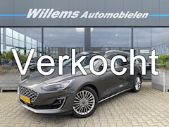 Ford Focus Wagon - 1.0 EcoBoost Hybrid Vignale Trekhaak Wegklapbaar , Schuifkantedak , Leder