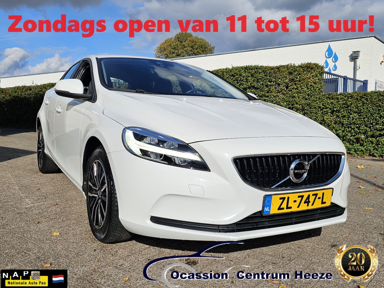 Volvo V40 - 1.5 T2 Polar AUT! 1e Eig! Camera! Apk 11-2026! Zondag OPEN! - AutoWereld.nl