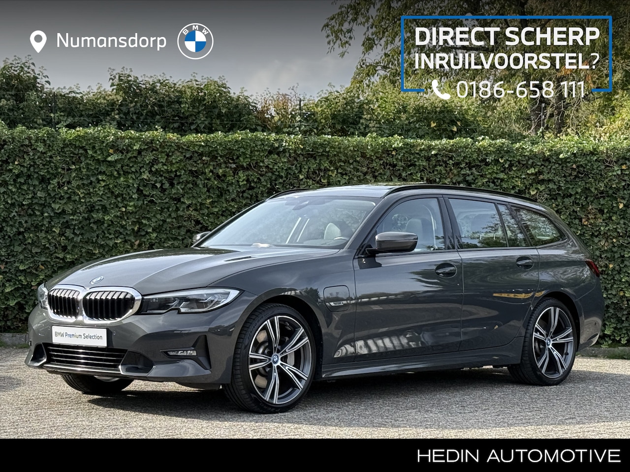 BMW 3-serie Touring - 330e | Sport Line | 19'' | Panorama | Camera | Elek. verstel. stoel. | Laser | HiFi - AutoWereld.nl