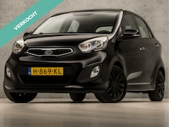 Kia Picanto - 1.2 CVVT Black Sport (5 DEURS, SCHUIFDAK, CLIMATE, ELEK PAKKET, NIEUWE APK, SPORTSTOELEN,