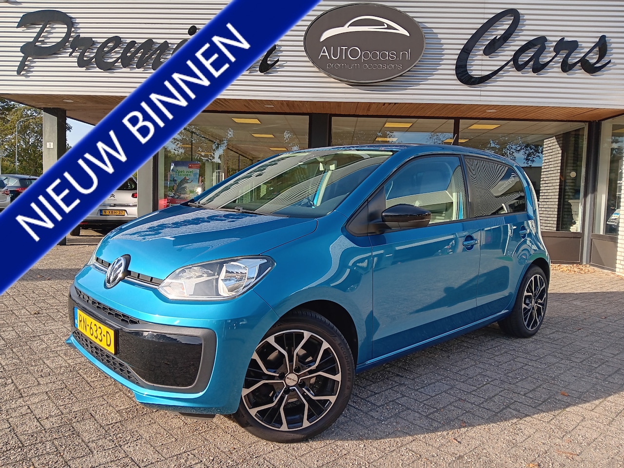 Volkswagen Up! - 1.0 BMT move up! Cruise Regen/lichtsensor LMV 16"Privacy glass - AutoWereld.nl