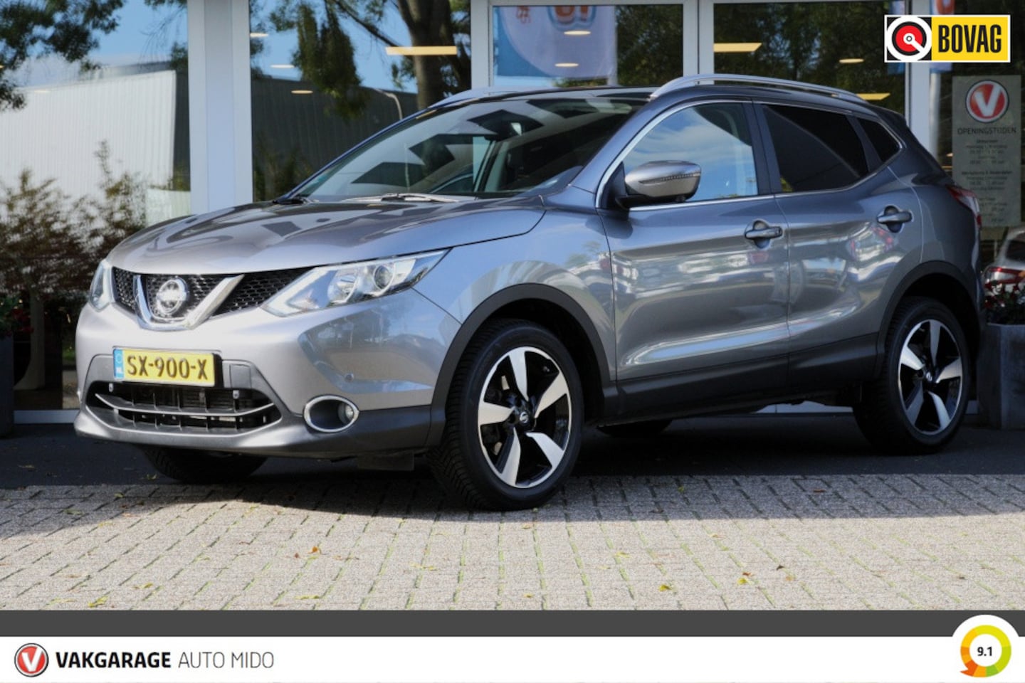 Nissan Qashqai - 1.2i Automaat Connect Edition | Panorama | Trekhaak | Winterband - AutoWereld.nl