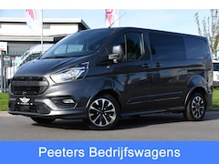 Ford Transit Custom - 2.0 TDCI L1H1 Sport DC Camera, Cruise, Carplay, 170pk, Automaat, Leder, Trekhaak, Stoelver
