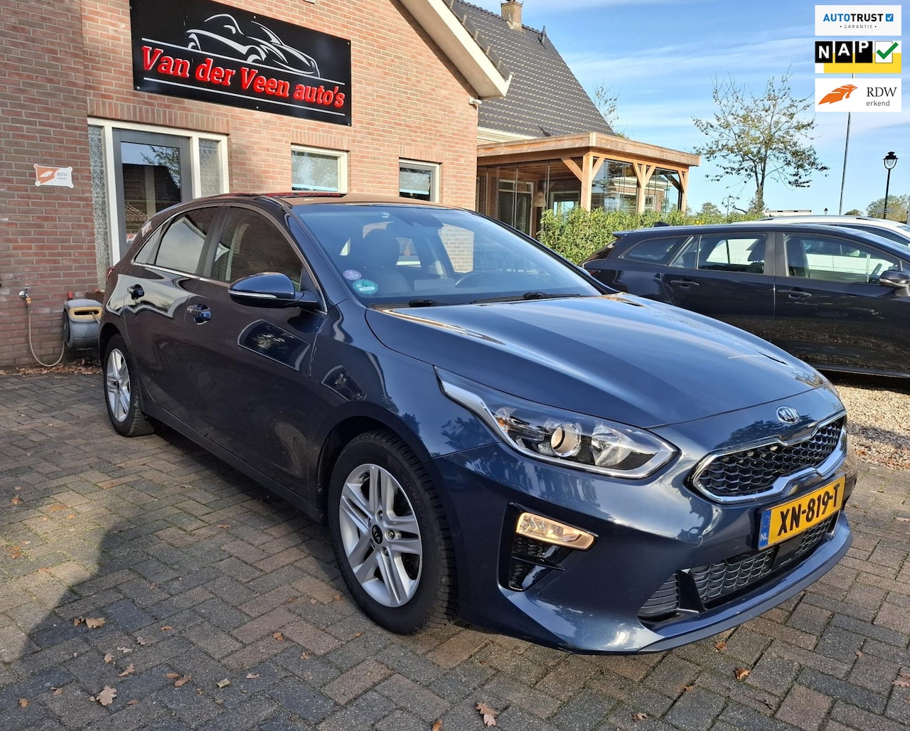 Kia Cee'd - Ceed 1.4 T-GDi DynamicPlusLine. 1ste eig, dealer onderhouden, stoel- & stuurverw, carplay, - AutoWereld.nl