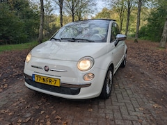 Fiat 500 - 1.2 Lounge Origineel NL | Elek. Schuif- /kanteldak | Lederen bekleding | Parkeersensoren